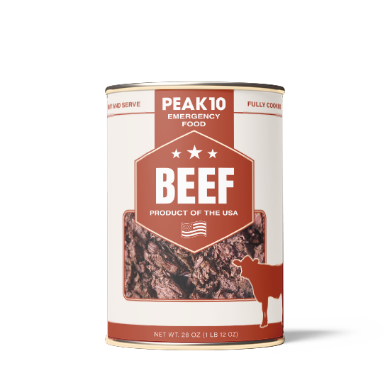 Peak10 Canned Beef