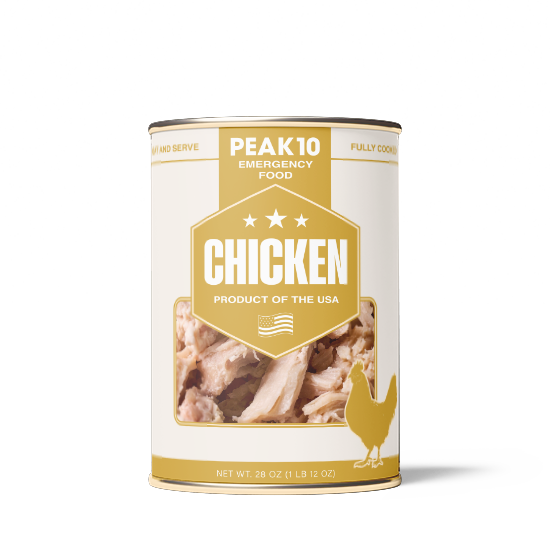 Peak10 Canned Chicken