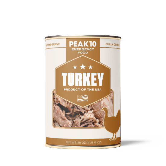 Peak10 Canned Turkey